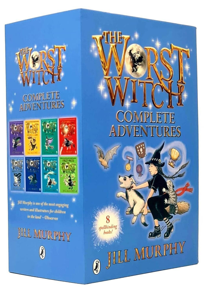 Worst Witch Series By Jill Murphy: Complete 8 Books Collection Box Set - Ages 7-12 - Paperback 9-14 Penguin