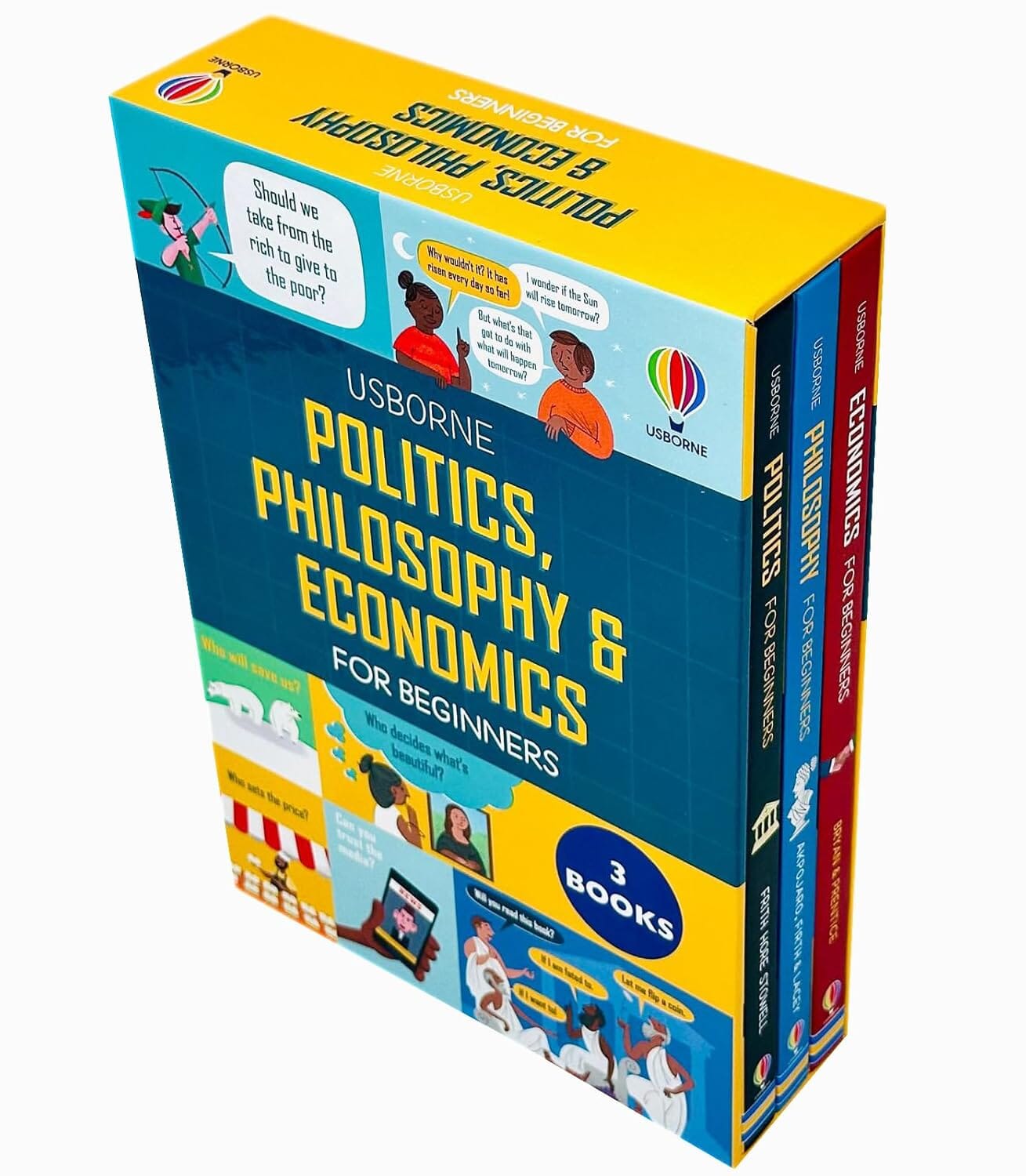 Usborne For Beginners Series: Politics, Philosophy and