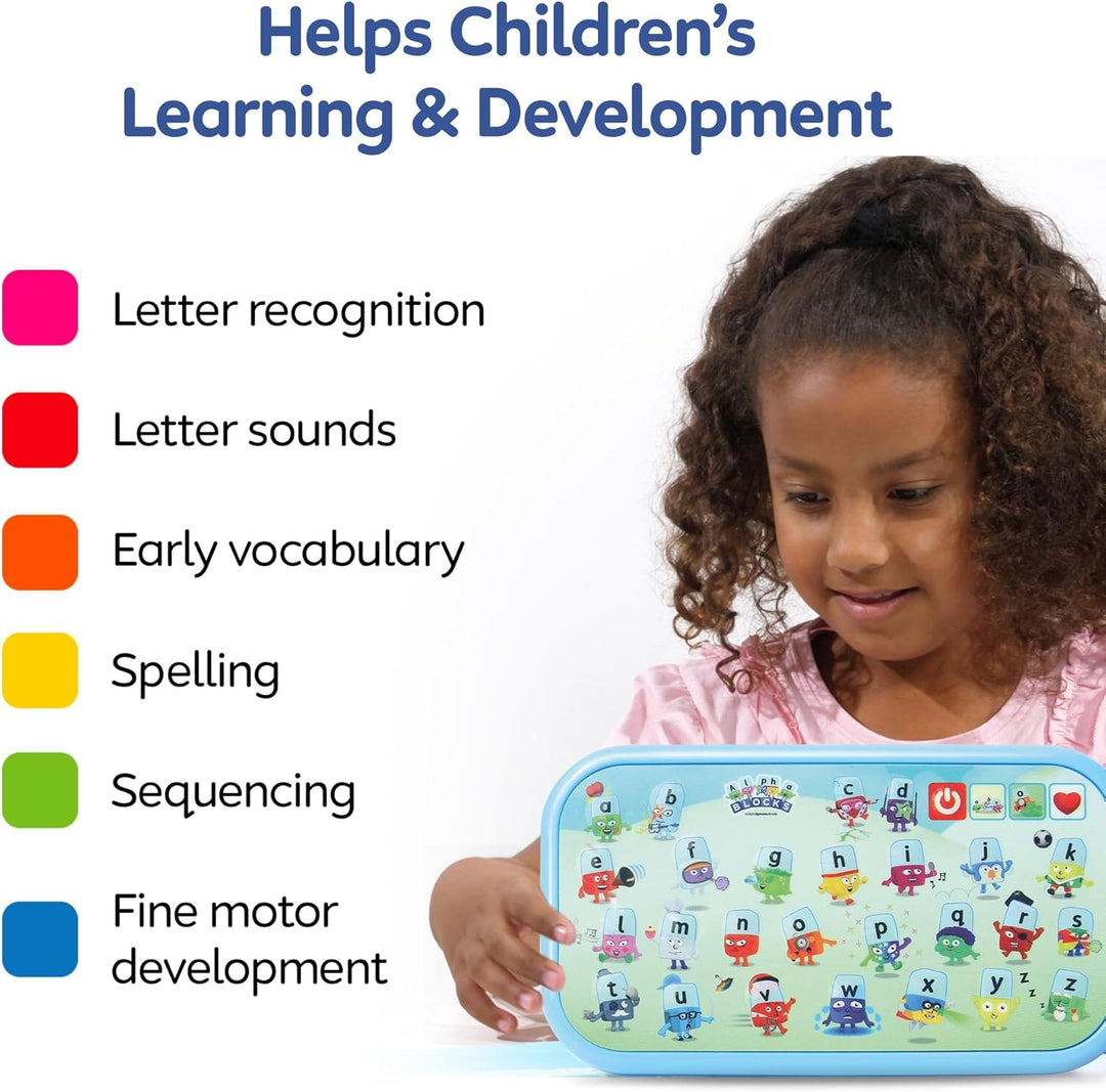 Alphablocks Mini Tablet Toy: The Fun Way To Learn to Read - Ages 3+ - Educational Toy