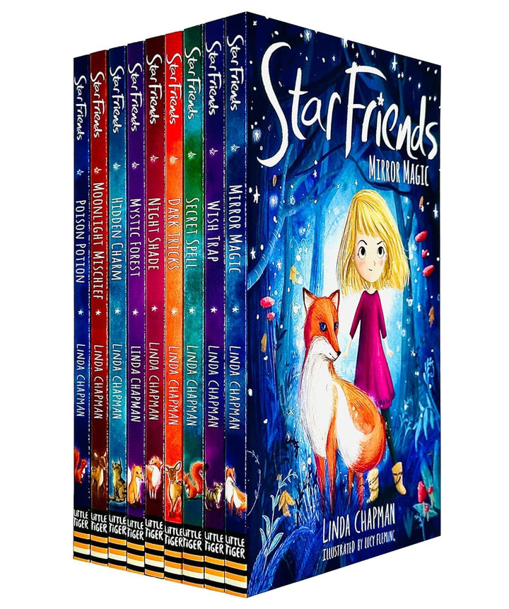 Star Friends Series by Linda Chapman 9 Books Collection Set - Age 7-10 - Paperback 7-9 Little Tiger Press Group