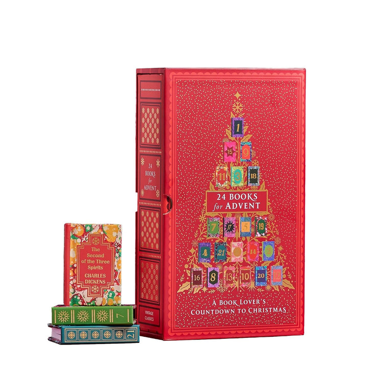 Twenty-Four Books for Advent: A Book Lover's Countdown to Christmas by Advent Authors (Vintage Classics) - Fiction - Hardback