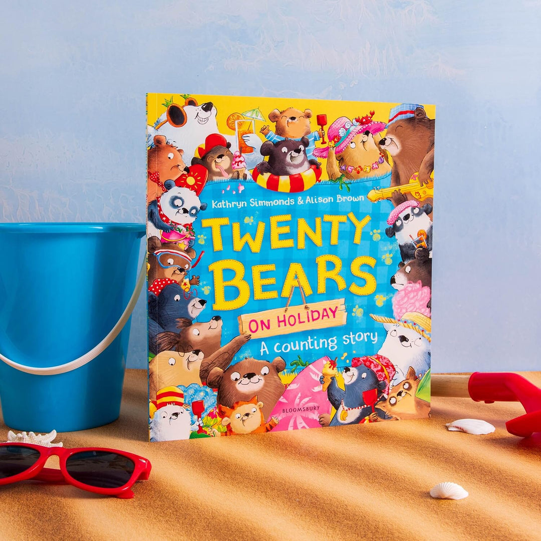 Twenty Bears On Holiday: A Counting Story by Kathryn Simmonds - Ages 0-5 - Paperback