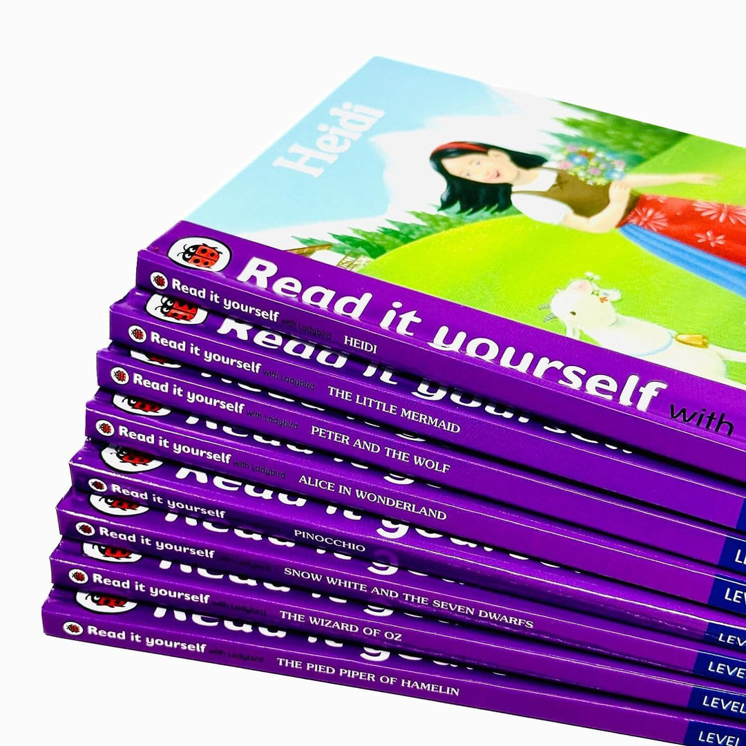 Ladybird Read it Yourself (Level 4) 8 Books Collection Box Set - Ages 4-7 - Hardback