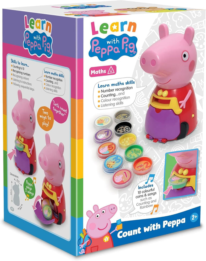 Count With Peppa Pig: Counting, Numbers, Colours & More - Ages 2+ - Educational Toy