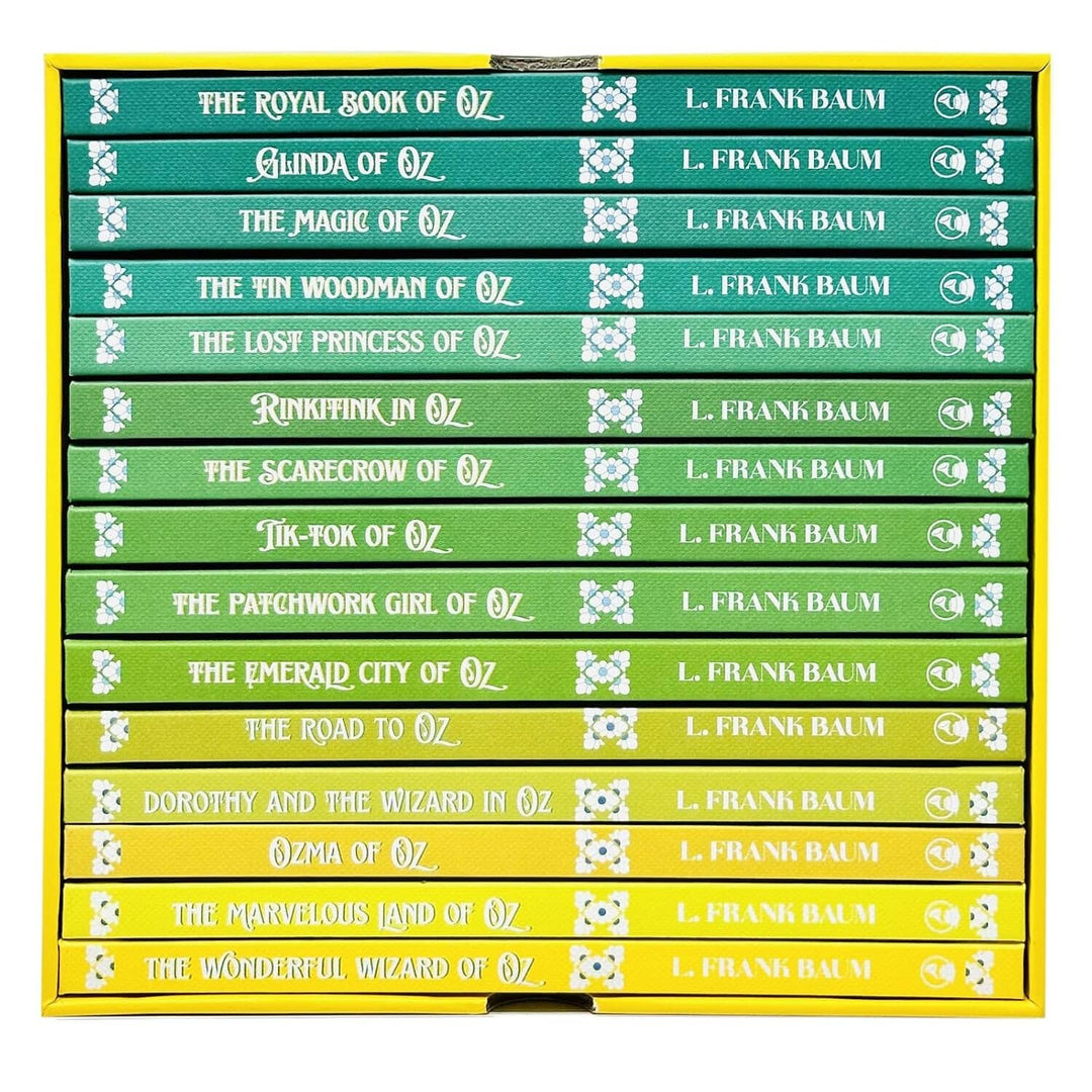 The Wizard of Oz: The Complete Collection by L. Frank Baum 15 Books Box Set - Ages 12+ - Hardback