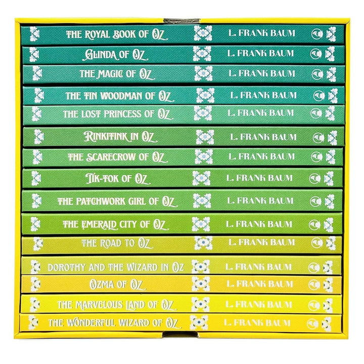 The Wizard of Oz: The Complete Collection by L. Frank Baum 15 Books Box Set - Ages 12+ - Hardback