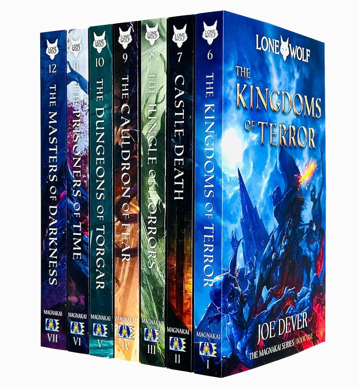 Lone Wolf Series by Joe Dever (Books 6-12) Collection 7 Books Set