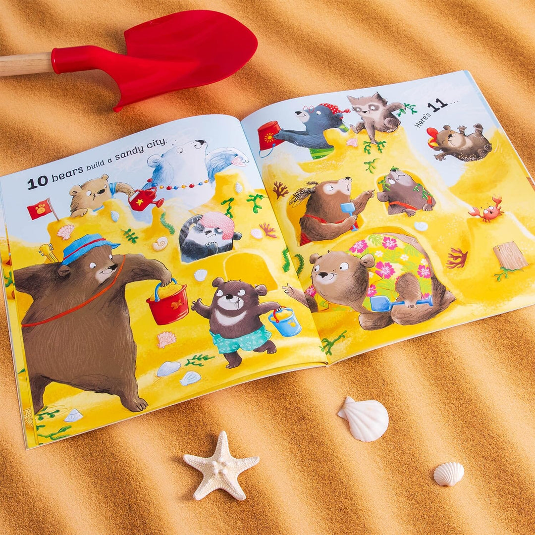 Twenty Bears On Holiday: A Counting Story by Kathryn Simmonds - Ages 0-5 - Paperback