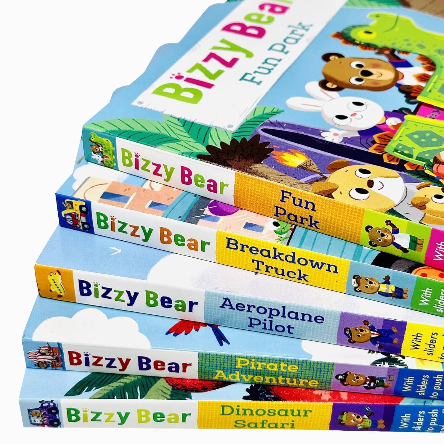 Bizzy Bear Series By Benji Davies 5 Books Collection Set - Ages 0