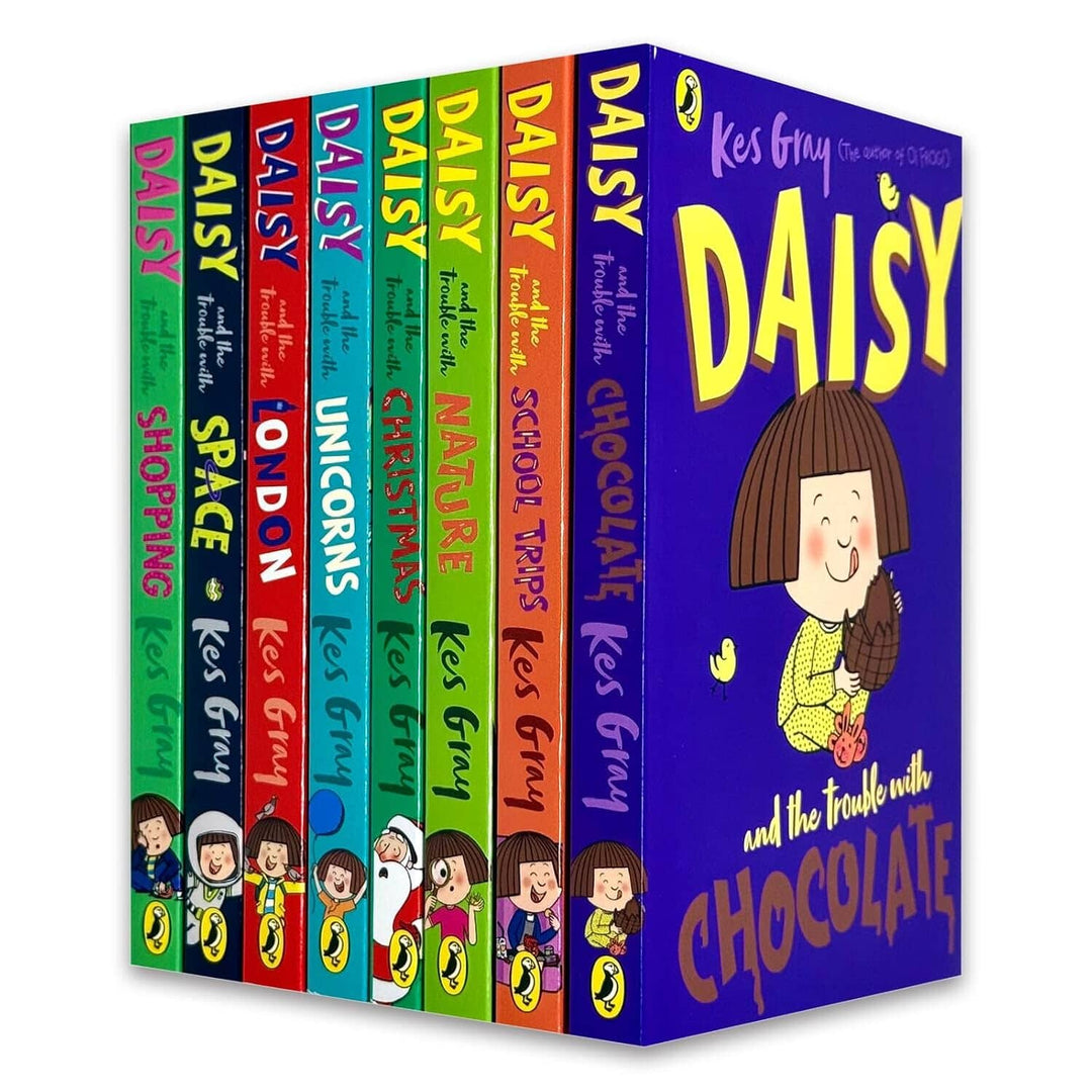 Daisy and the Trouble Series by Kes Gray Illustrated 8 Books Collection Set - Ages 5+ - Paperback