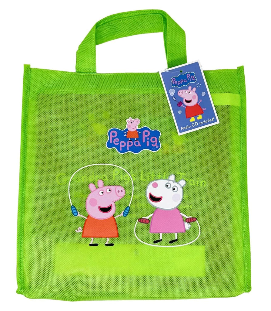 Peppa Pig Collection 10 Books Set in a Lime Bag with an
