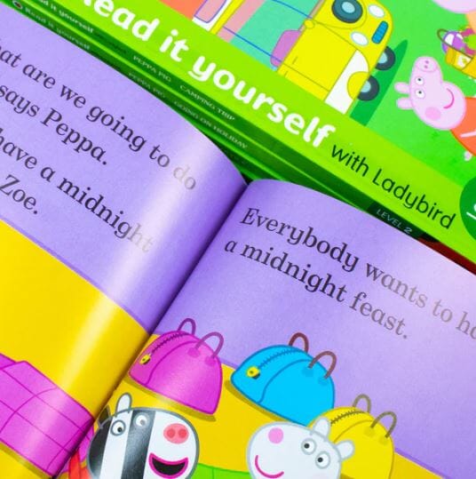 Peppa Pig Read It Yourself (Level 2) by Ladybird: 5 Books Collection Box Set - Ages 4+ - Hardback