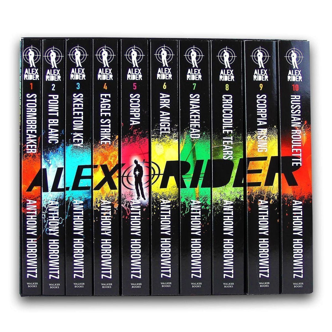 Alex Rider 10 Books Box Set Collection - Spy Fiction - Paperback - Anthony Horowitz 9-14 Walker Books