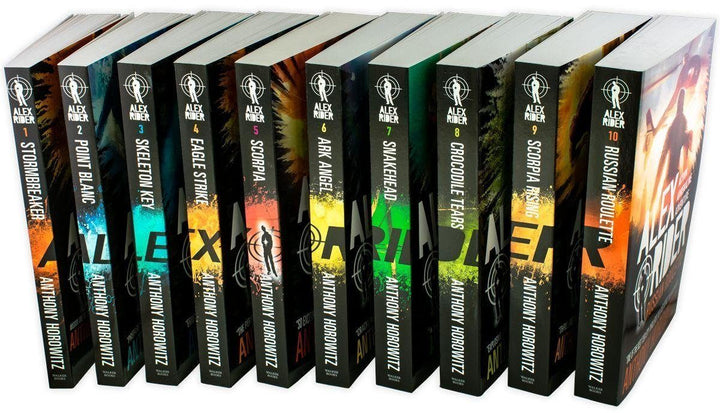 Alex Rider 10 Books Box Set Collection - Spy Fiction - Paperback - Anthony Horowitz 9-14 Walker Books