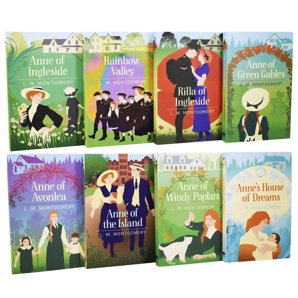 Anne Of Green Gables 8 Books - Ages 9-14 - Paperback Box Set By L. M. Montgomery 9-14 Arcturus