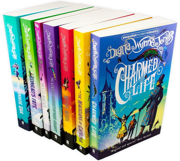 Chrestomanci Series 7 Book Collection - Ages 9-14 - Paperback - Diana Wynne Jones 9-14 Harper Collins