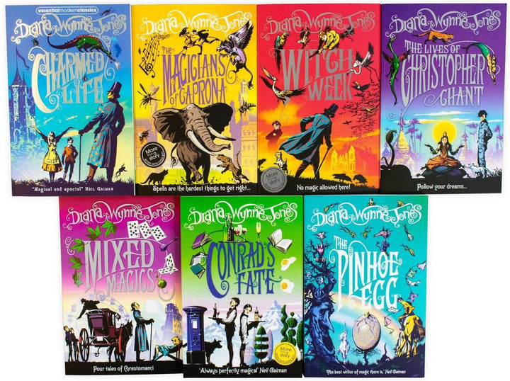 Chrestomanci Series 7 Book Collection - Ages 9-14 - Paperback - Diana Wynne Jones 9-14 Harper Collins