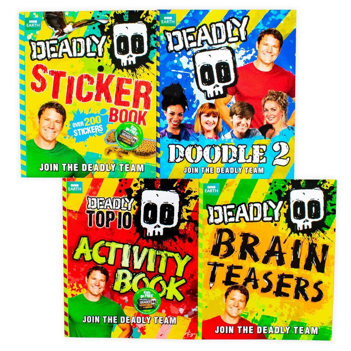 Deadly 60 Activity 4 Book Collection - Ages 9-14 - Paperback - Steve Backshall 9-14 Orion Books