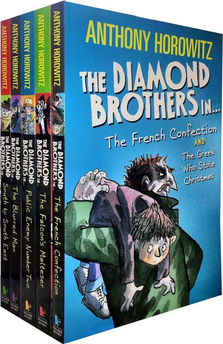 Diamond Brothers Detective Agency 5 Books Collection - Ages 9-14 - Paperback - Anthony Horowitz 9-14 Walker