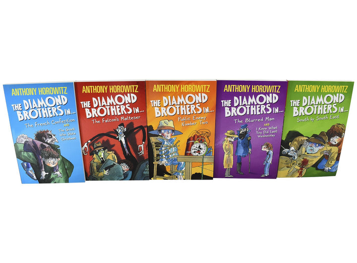 Diamond Brothers Detective Agency 5 Books Collection - Ages 9-14 - Paperback - Anthony Horowitz 9-14 Walker