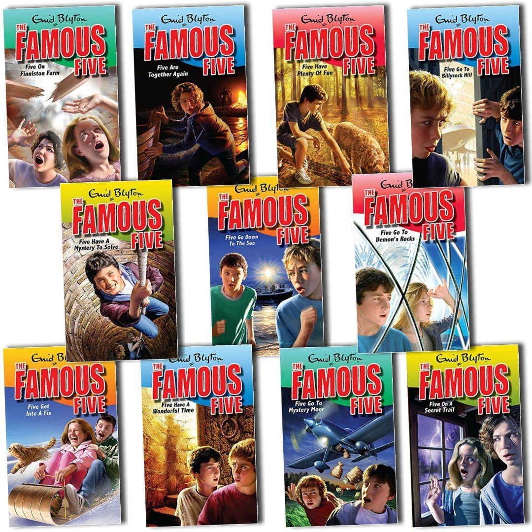 Enid Blyton Famous Five 11-21 Books set - Age 9-14 Paperback 9-14 Hodder