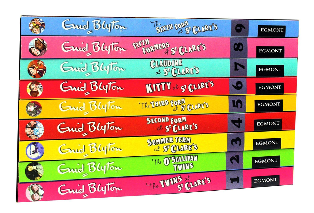 Enid Blyton St Clare's 9 Book Collection 9-14 Egmont