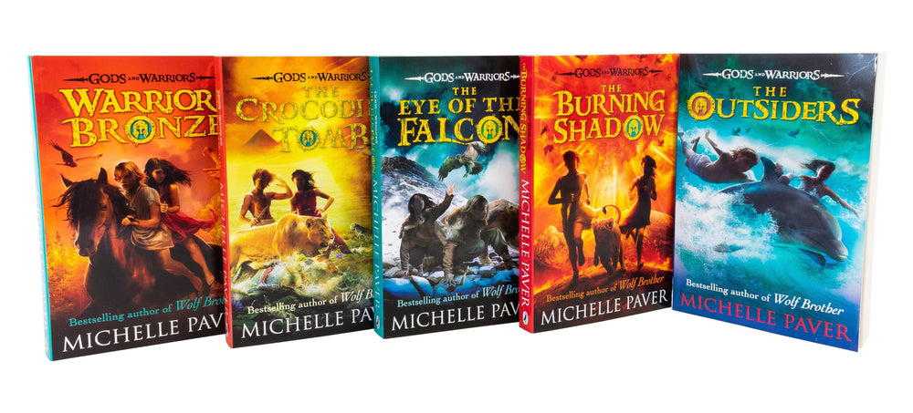 Gods and Warriors Series Collection 5 Books Set - Ages 9-14 - Paperback - Michelle Paver 9-14 Puffin