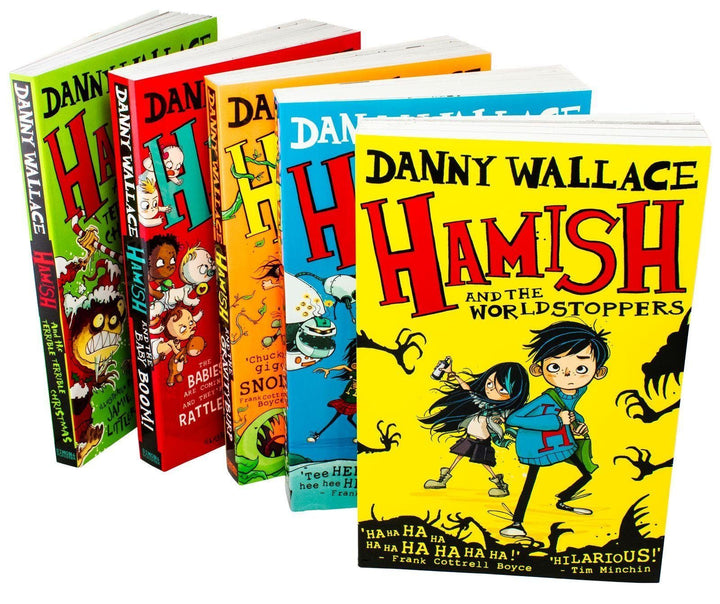 Hamish 5 Book Collection - Ages 9-14 - Paperback - Danny Wallace 9-14 Simon and Schuster