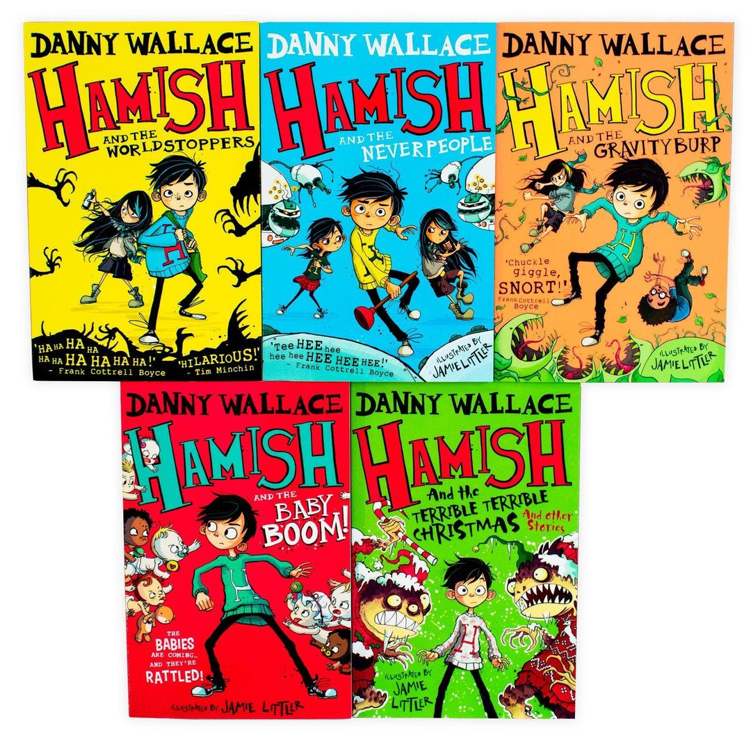 Hamish 5 Book Collection - Ages 9-14 - Paperback - Danny Wallace 9-14 Simon and Schuster