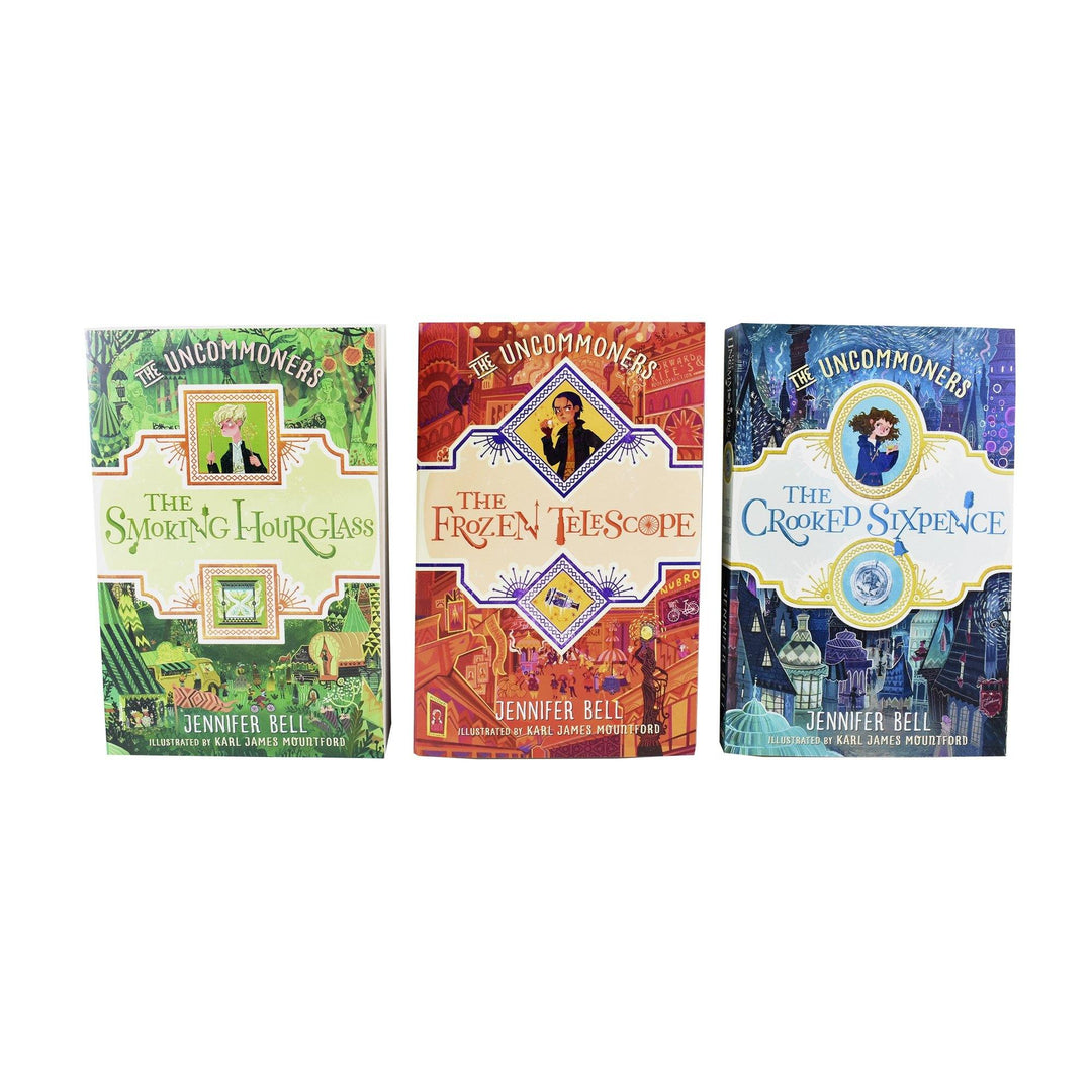 The Uncommoners Series By Jennifer Bell 3 Books Set - Ages 9-14 - Paperback