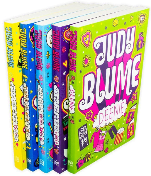Judy Blume 5 Book Children Collection - Ages 9-14 - Paperback