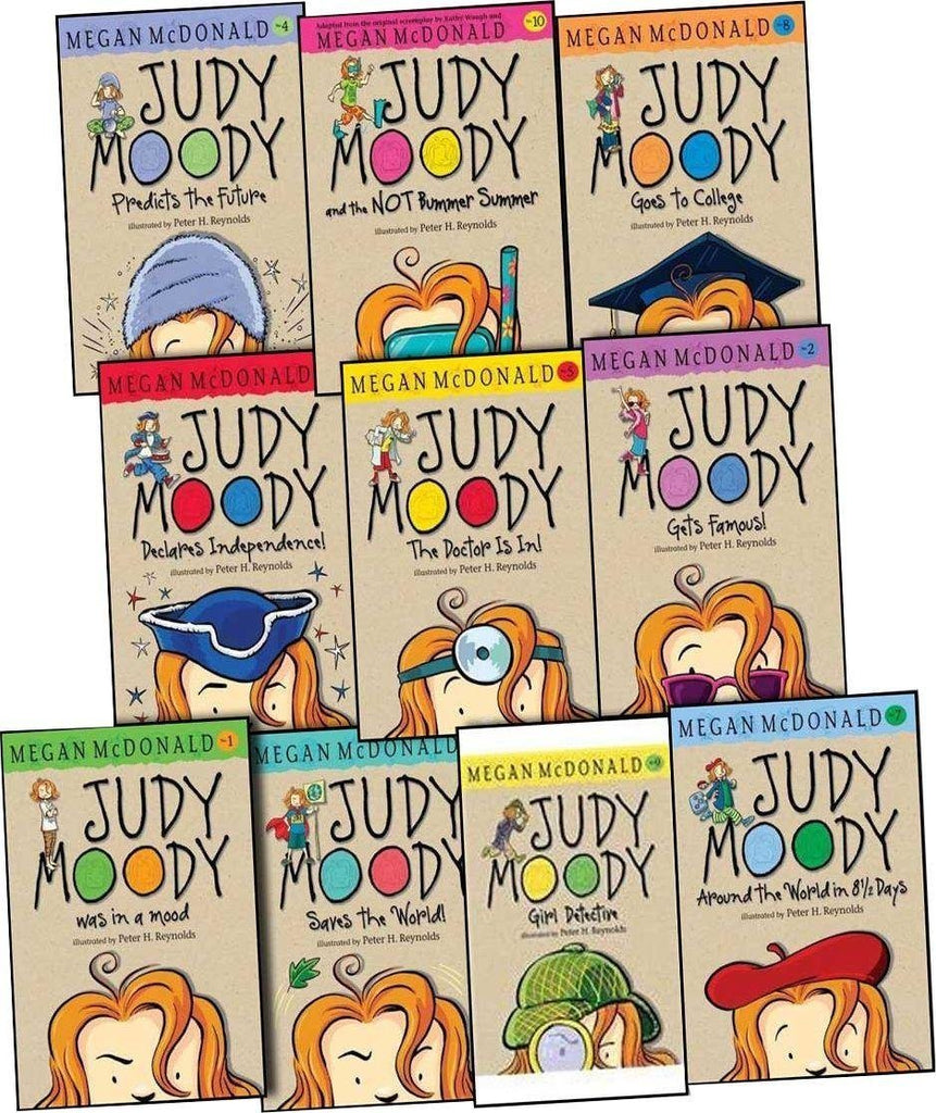 Judy Moody 10 Books Collection by Megan Mcdonald – American Bookworm