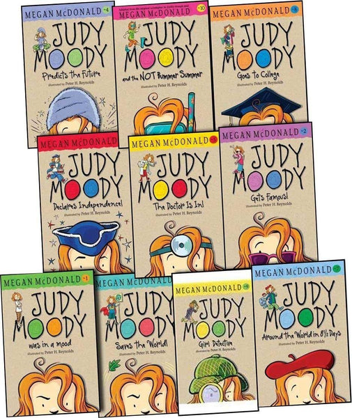 Judy Moody 10 Books Collection by Megan Mcdonald – American Bookworm