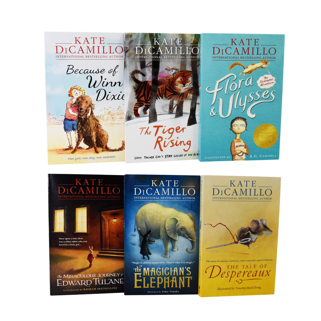 Kate DiCamillo Classic 6 Books Collections Box Set - Paperback - Age 9-14 9-14 Walkers Books