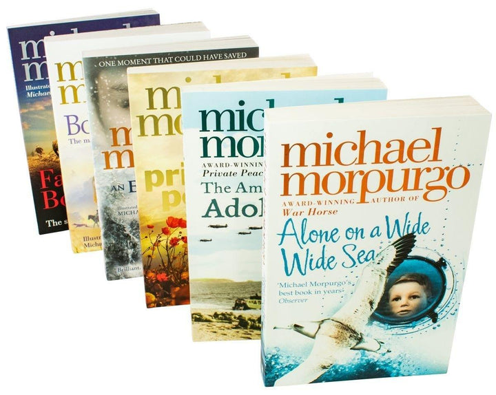 Michael Morpurgo 6 Book Collection - Set 1 - Ages 9-14 - Paperback 9-14 Harper Collins