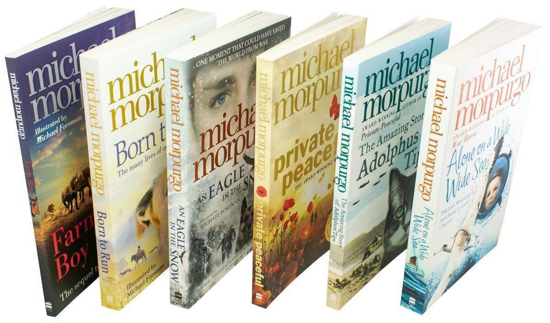 Michael Morpurgo 6 Book Collection - Set 1 - Ages 9-14 - Paperback 9-14 Harper Collins