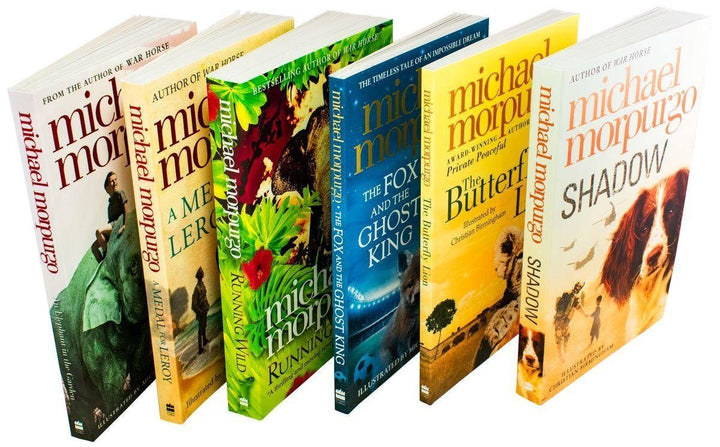 Michael Morpurgo 6 Book Collection - Set 2 - Ages 9-14 - Paperback 9-14 Harper Collins