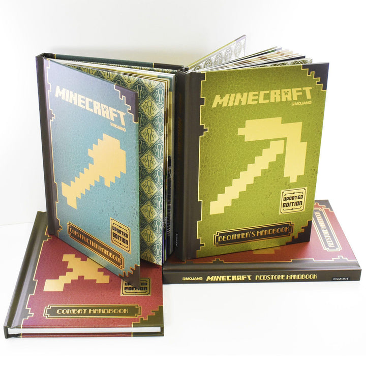 Minecraft: The Complete Handbook 4 Books - Ages 9-14 - Paperback - Mojang AB 9-14 Egmont