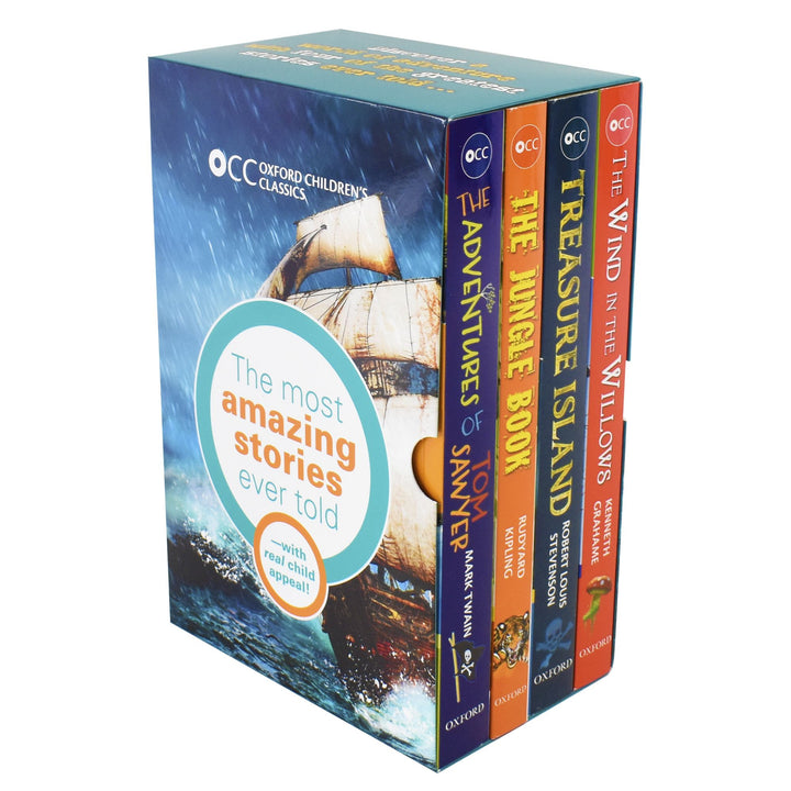 Oxford Children Classics World of Adventure 4 Books Set - Age 9-11 - Paperback 9-14 OUP Oxford