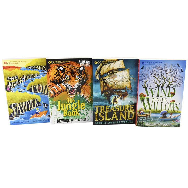 Oxford Children Classics World of Adventure 4 Books Set - Age 9-11 - Paperback 9-14 OUP Oxford