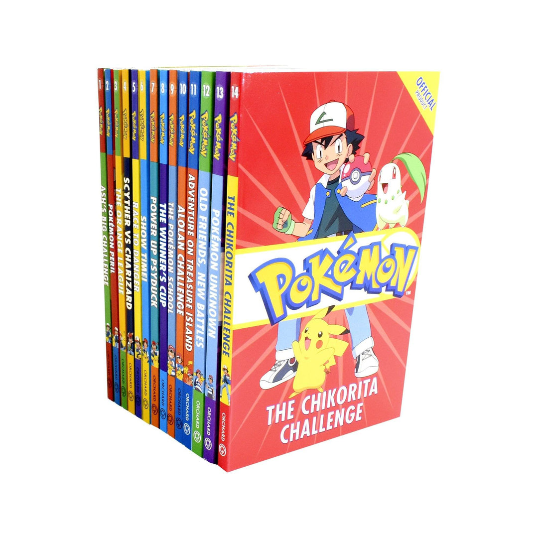 Pokemon Ultimate Collection 14 Books Set - Ages 9-14 - Paperback - Tracey West 9-14 Orchard Books