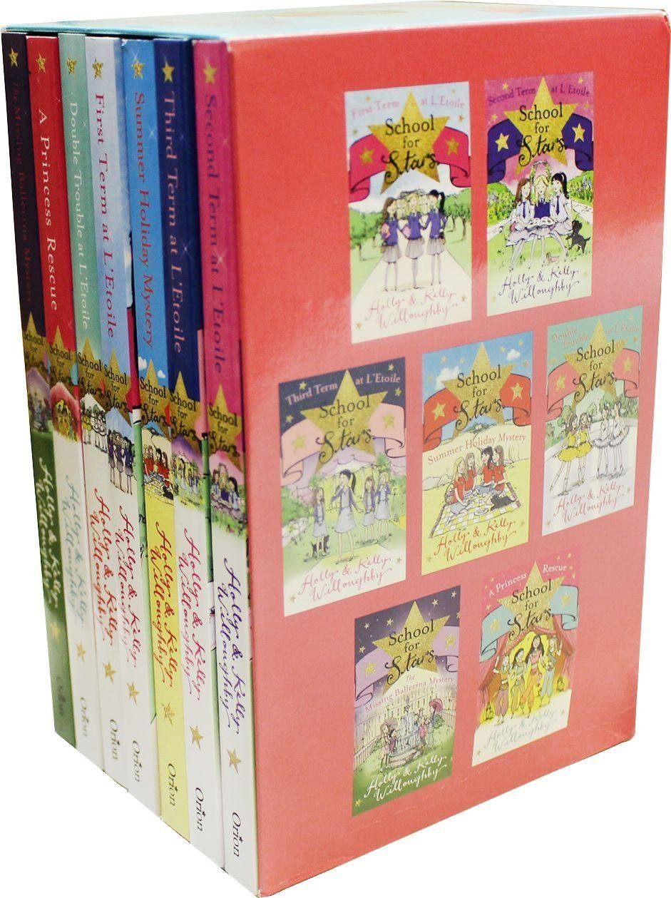 School for Stars Series 7 Books Box Set Collection - Ages 9-14 - Paperback - Kelly & Holly Willoughby 9-14 Orion