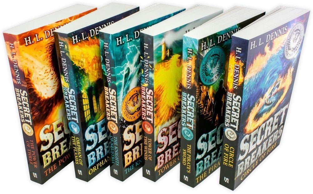 Secret Breakers 6 Book Collection - Ages 9-14 - Paperback - H. L. Dennis 9-14 Hodder & Stoughton