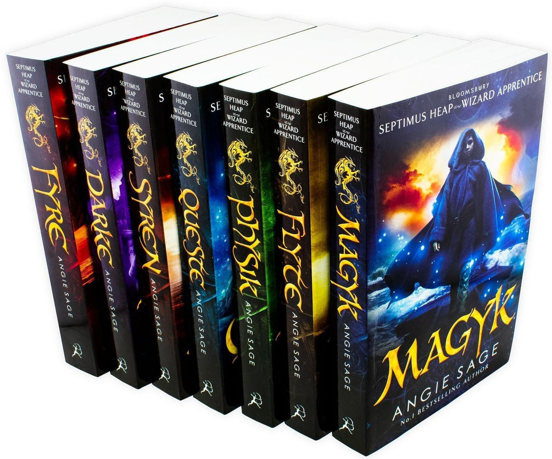 Septimus Heap Collection Angie Sage 7 Books Set - Juvenile Fantasy - Paperback 9-14 Bloomsbury