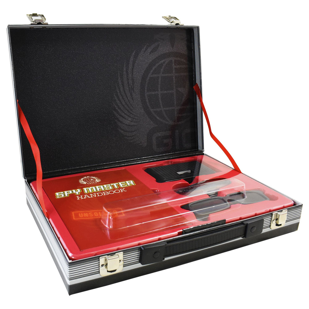 Spy Master Briefcase Secret Agent Mission Handbook With Top Secret Gadget 9-14 Top That