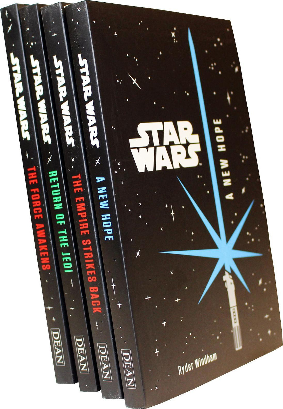 Star Wars 4 Books Set Junior Novel Collection - Ages 9-14 - Paperback - Ryder Windham and Lucasfilm 9-14 Dean & Son