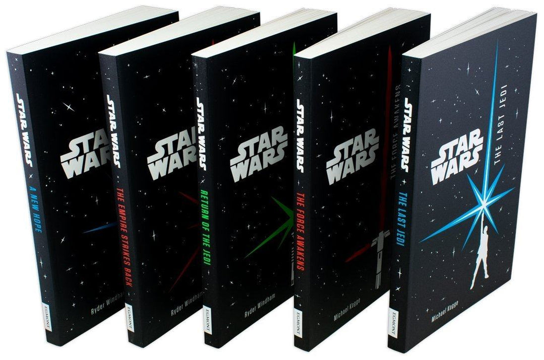 Star Wars 5 Book Junior Novel Collection - Paperback- Age 9-14 9-14 Egmont