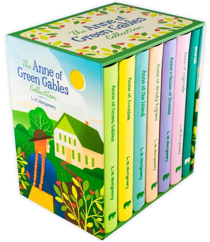 The Anne of Green Gables 7 Book Collection (Includes Journal) - Ages 9-14 - Cloth Bound Hardback - Lucy Maud Montgomery 9-14 Arcturus Publishing Ltd