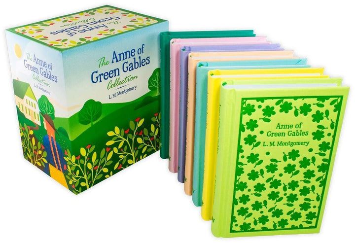 The Anne of Green Gables 7 Book Collection (Includes Journal) - Ages 9-14 - Cloth Bound Hardback - Lucy Maud Montgomery 9-14 Arcturus Publishing Ltd