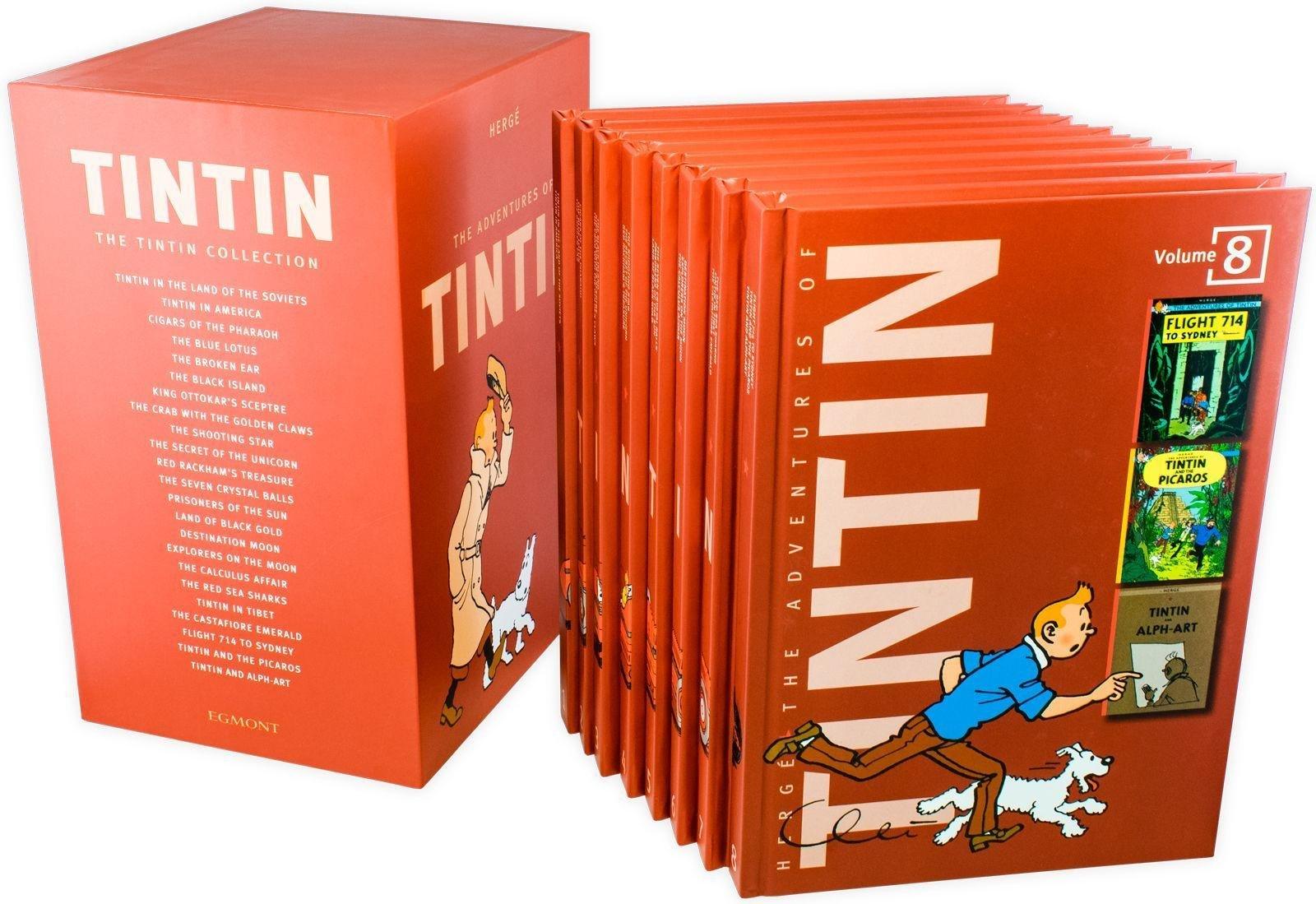 Adventures of Tintin by HergÃ©: Compact Edition – American Bookworm